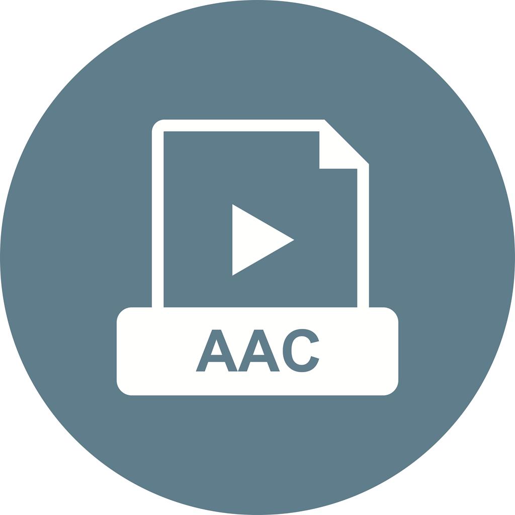 AAC Flat Round Icon - IconBunny
