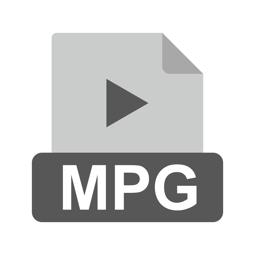 MPG Greyscale Icon - IconBunny