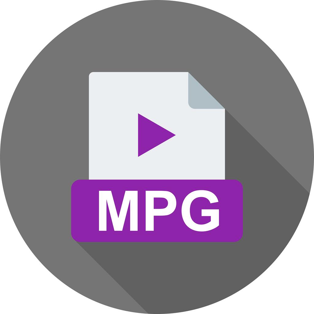 MPG Flat Shadowed Icon - IconBunny