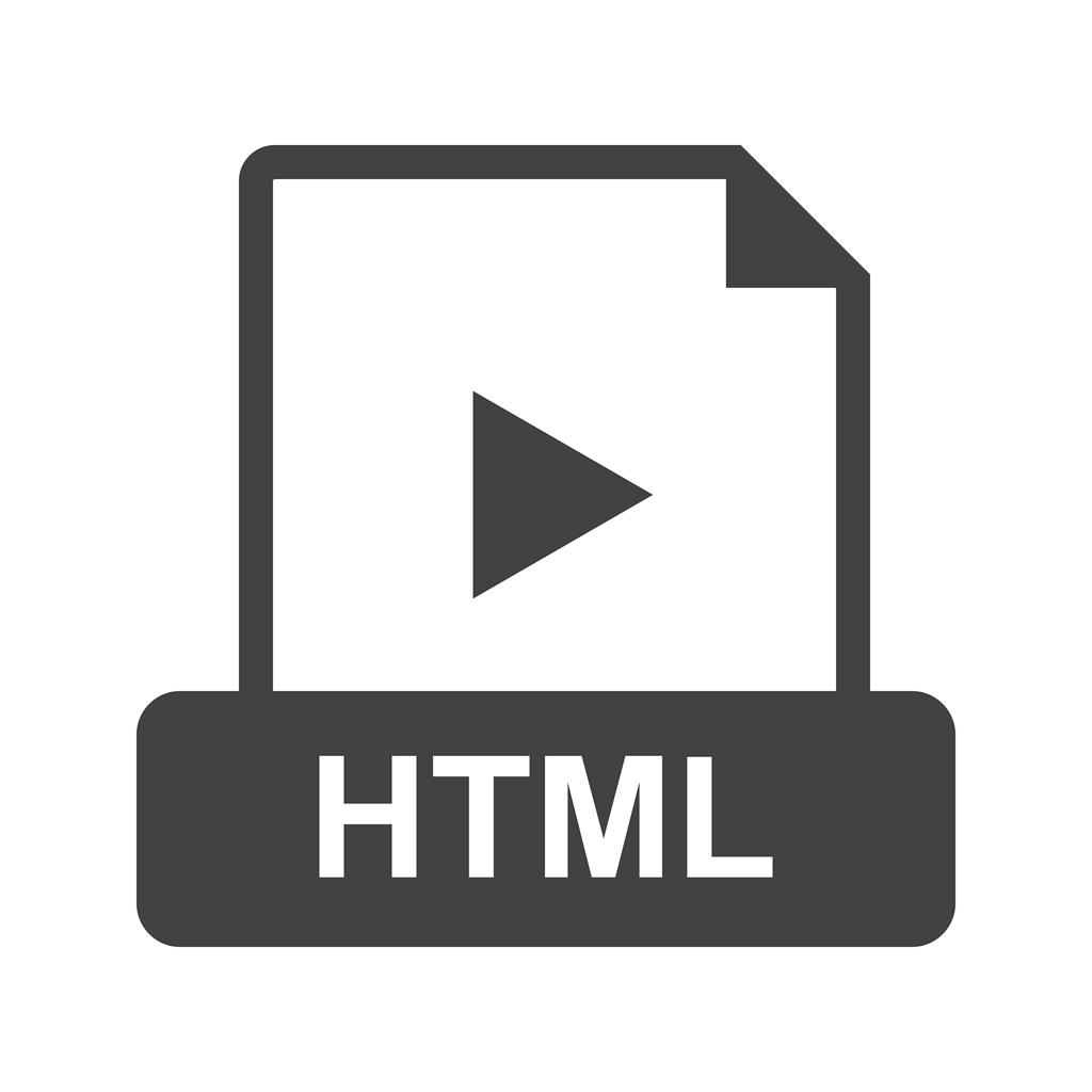 HTML Glyph Icon - IconBunny