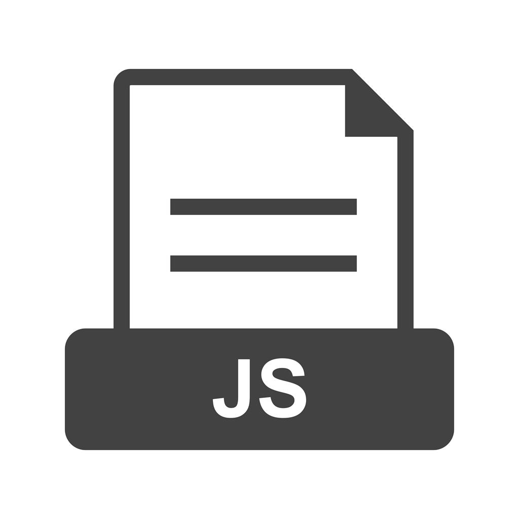 JS Glyph Icon - IconBunny