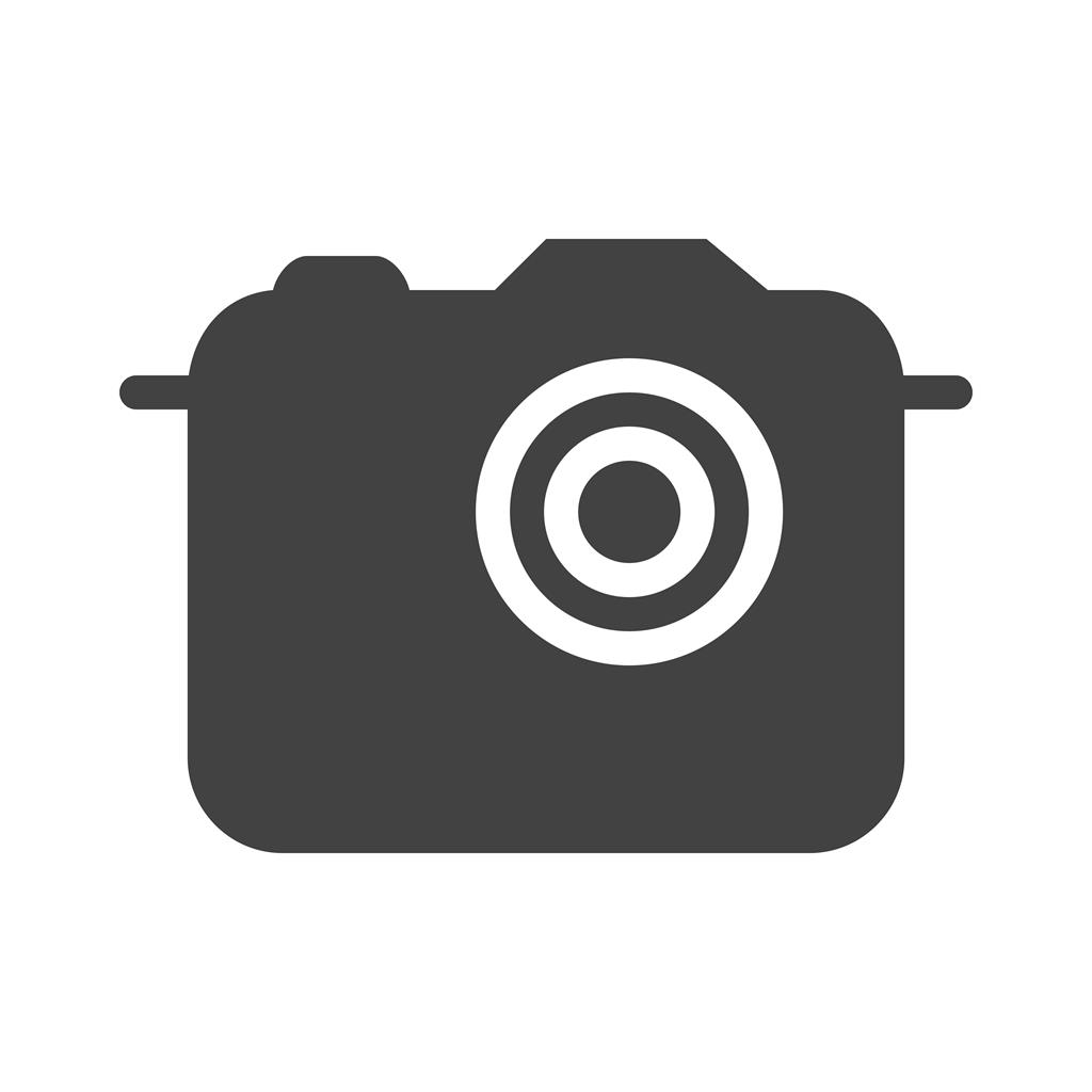 Camera Glyph Icon - IconBunny