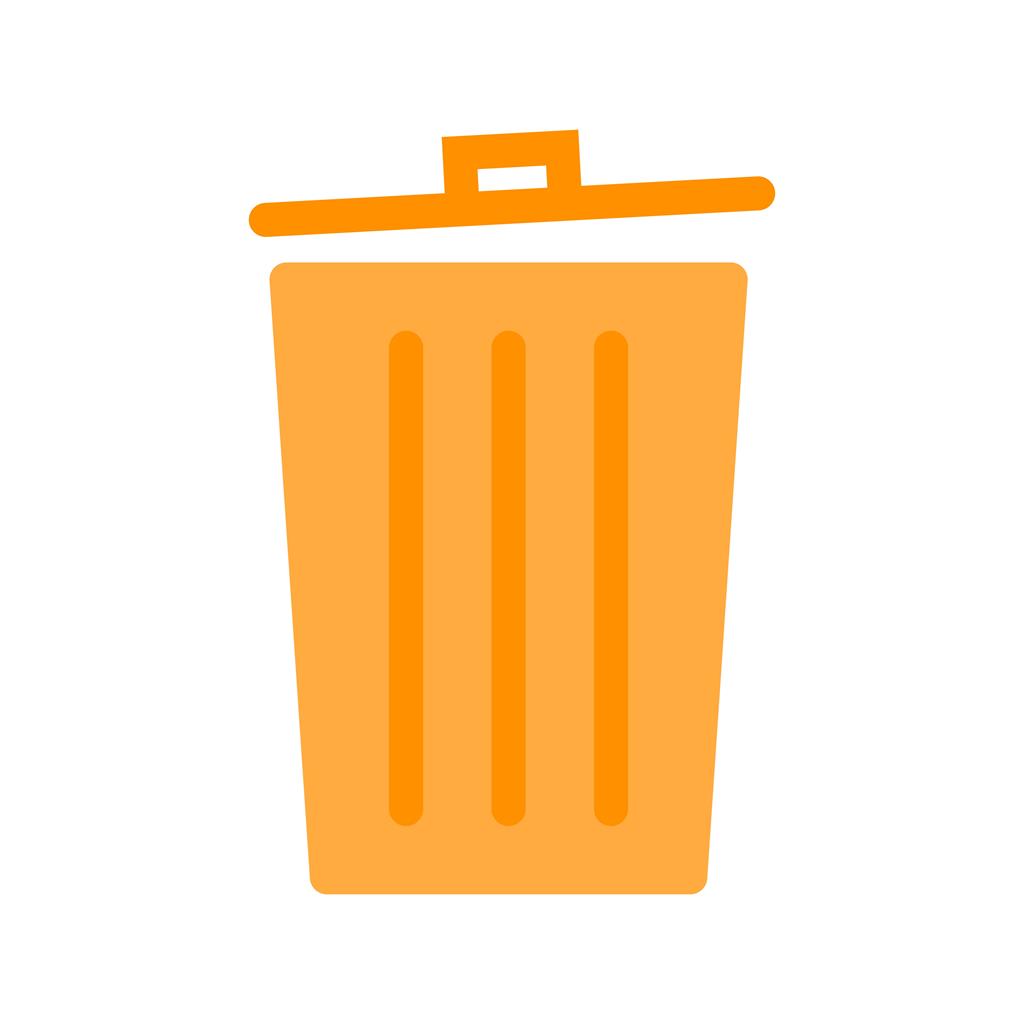 Recycle bin Flat Multicolor Icon - IconBunny