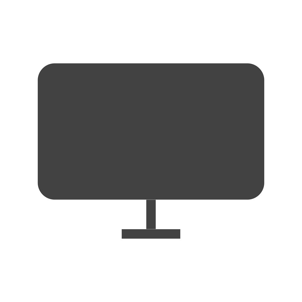 LCD Screen Glyph Icon - IconBunny