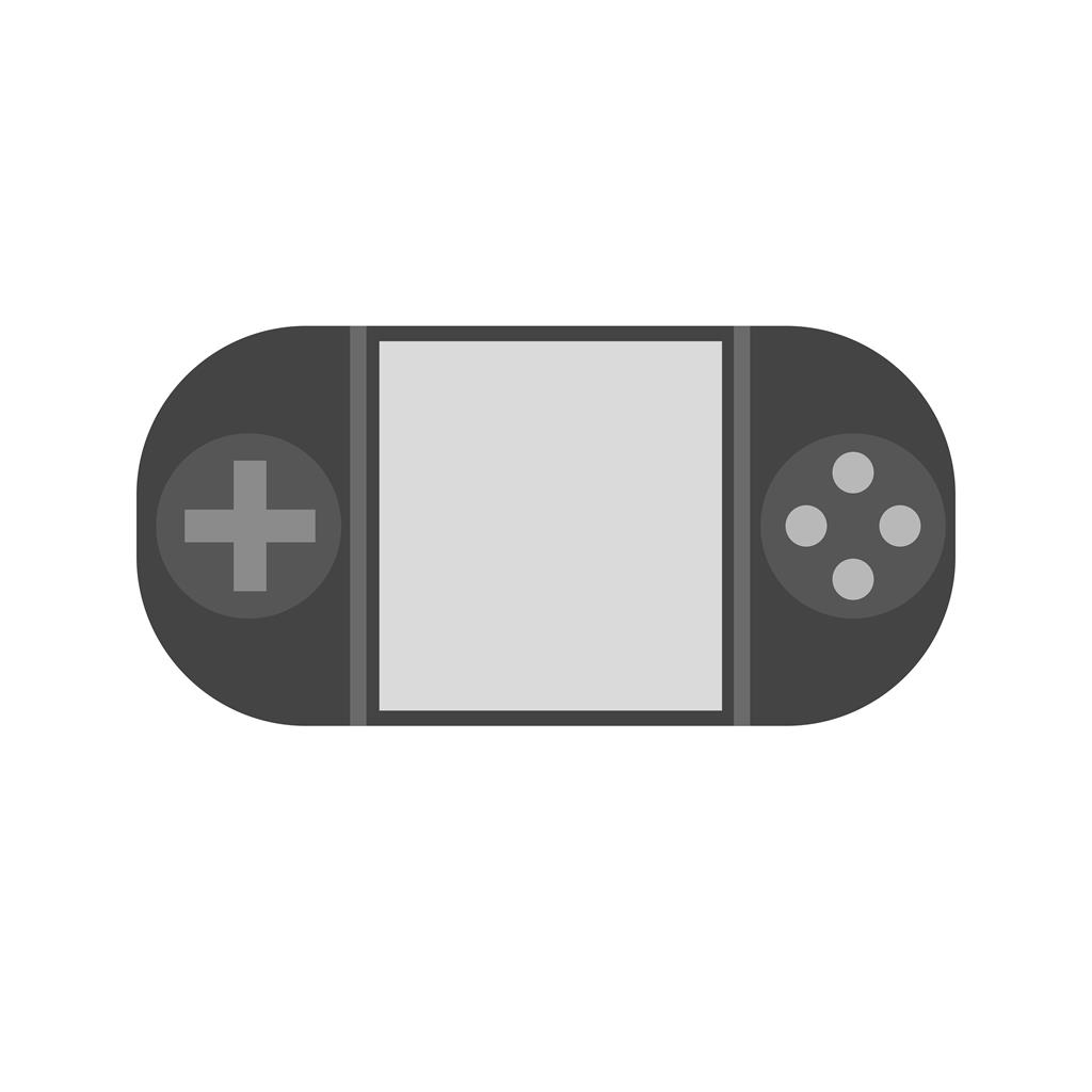 Play Station Greyscale Icon - IconBunny