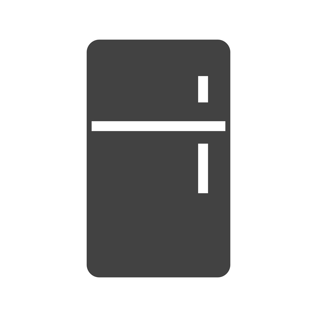 Refrigerator Glyph Icon - IconBunny