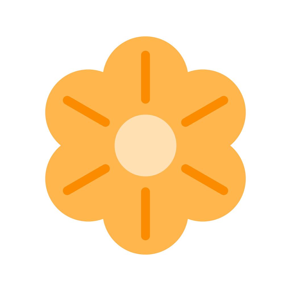 Flower Flat Multicolor Icon - IconBunny