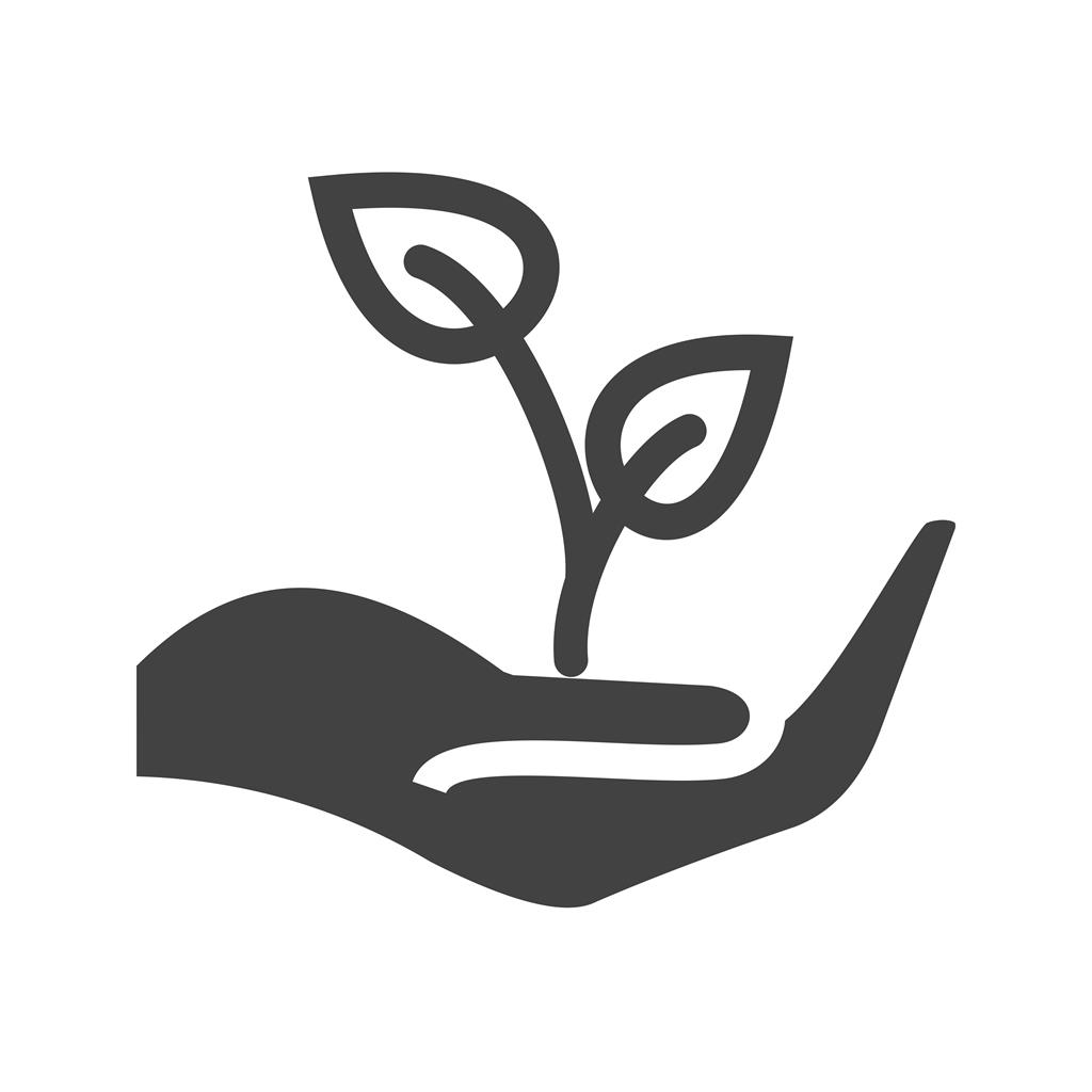 Plantation Glyph Icon - IconBunny