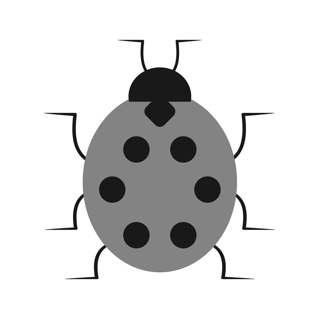 Insect Greyscale Icon - IconBunny