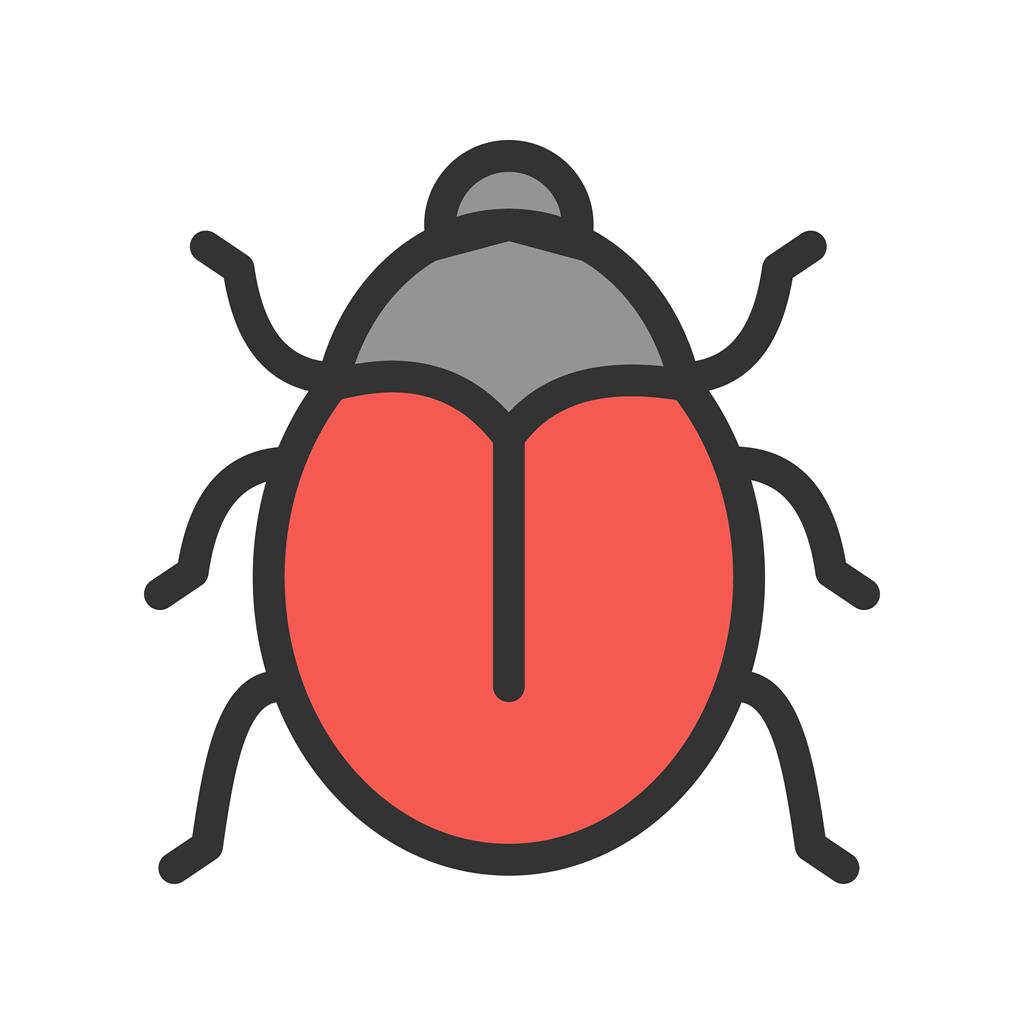 Insect Line Filled Icon - IconBunny