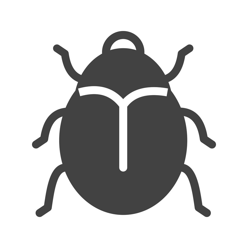 Insect Glyph Icon - IconBunny