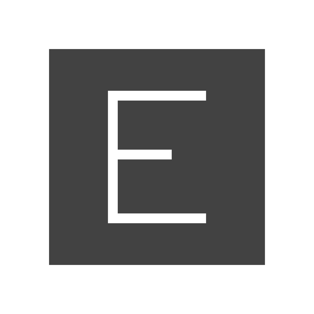 Edge Glyph Icon - IconBunny