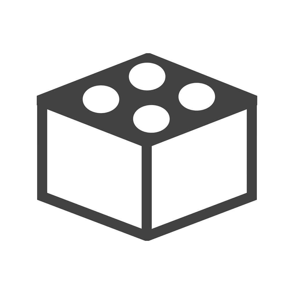 Blocks II Glyph Icon - IconBunny