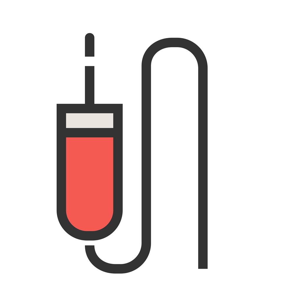 Sound Cable Line Filled Icon - IconBunny