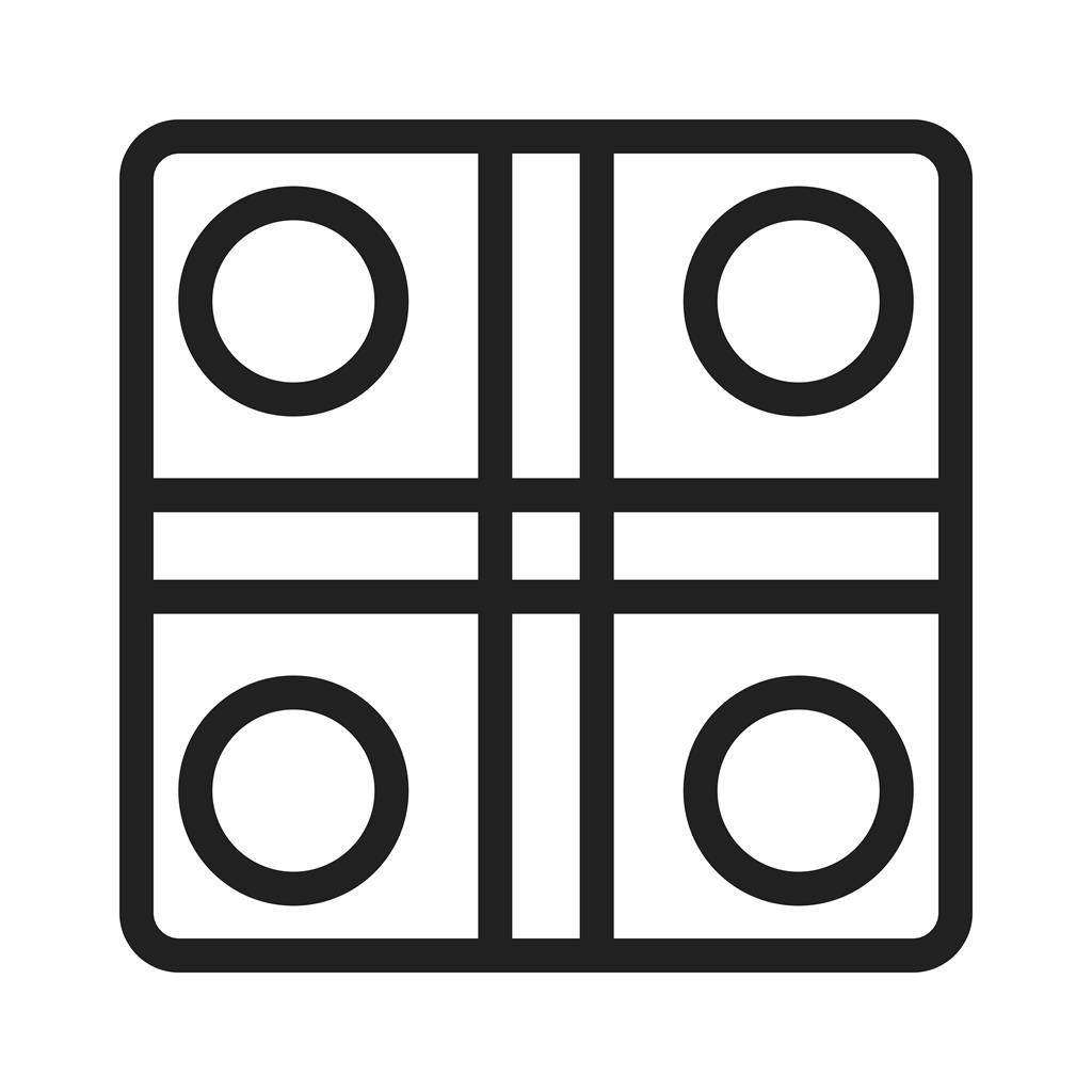 Board Game Line Icon - IconBunny
