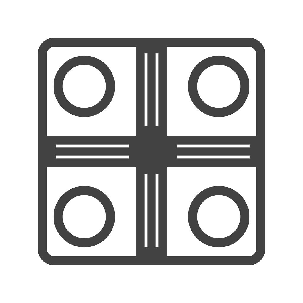 Board Game Glyph Icon - IconBunny