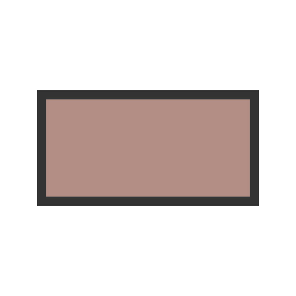 Rectangle Line Filled Icon - IconBunny