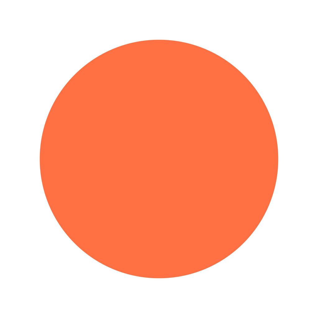 Circle Flat Multicolor Icon - IconBunny