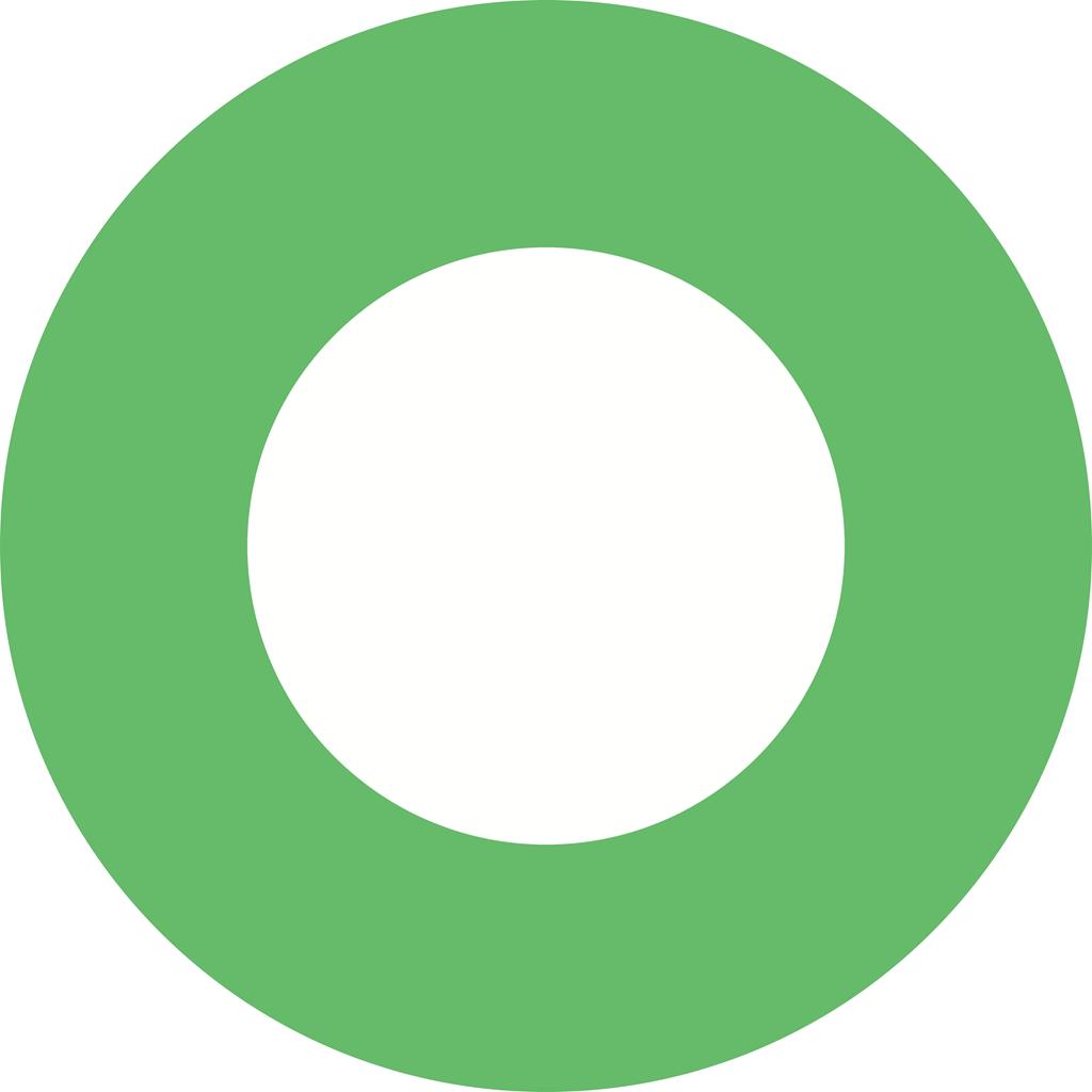 Circle Flat Round Icon - IconBunny