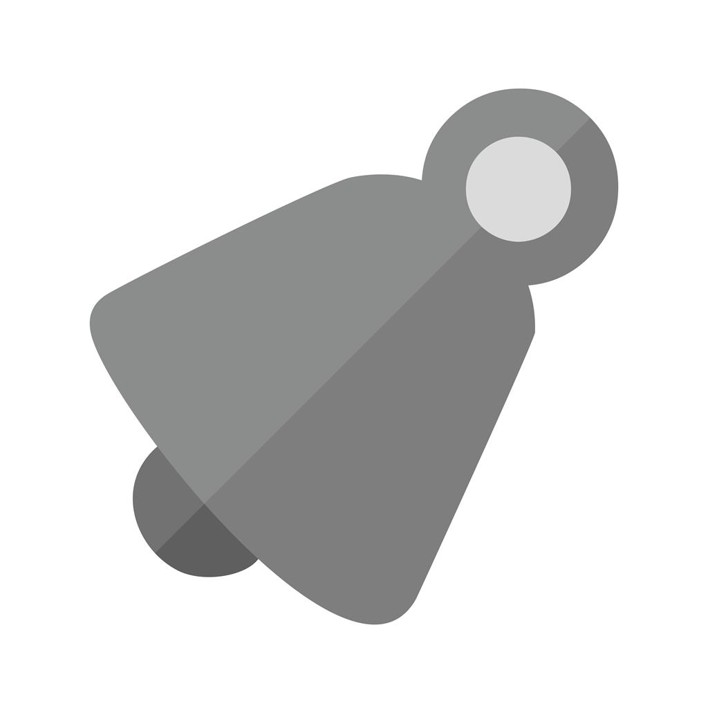 Sound Active Greyscale Icon - IconBunny