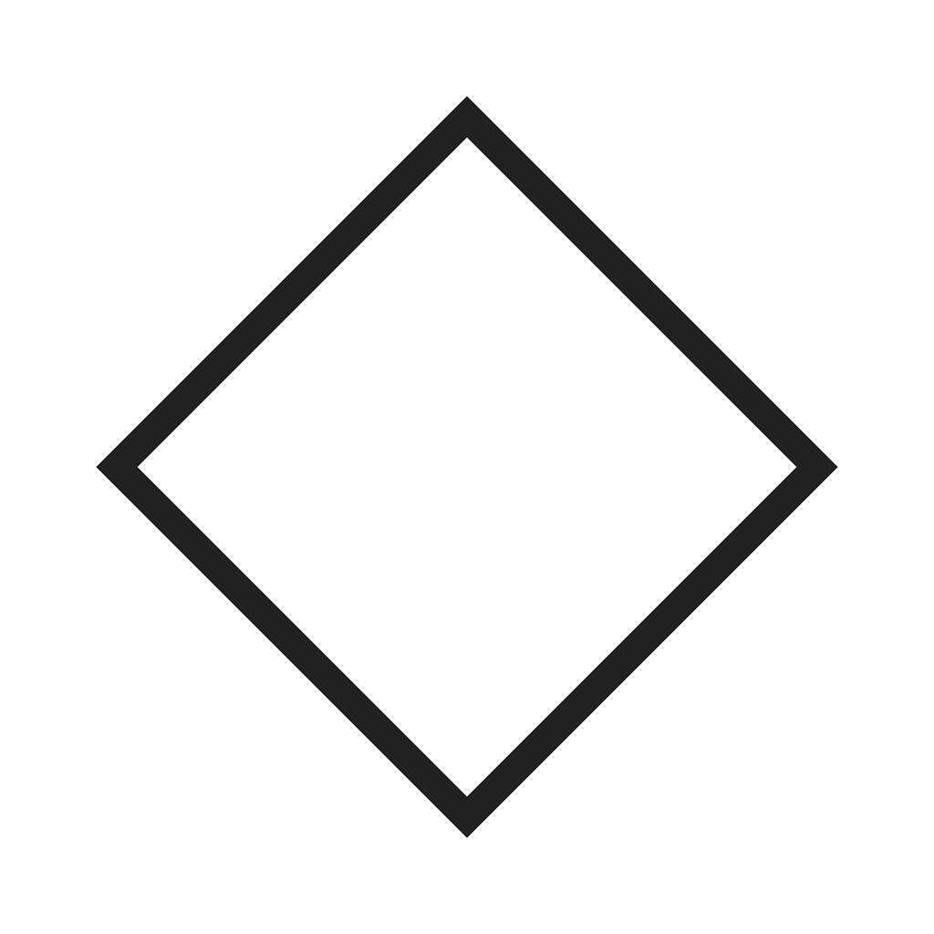 Diamond II Line Icon - IconBunny