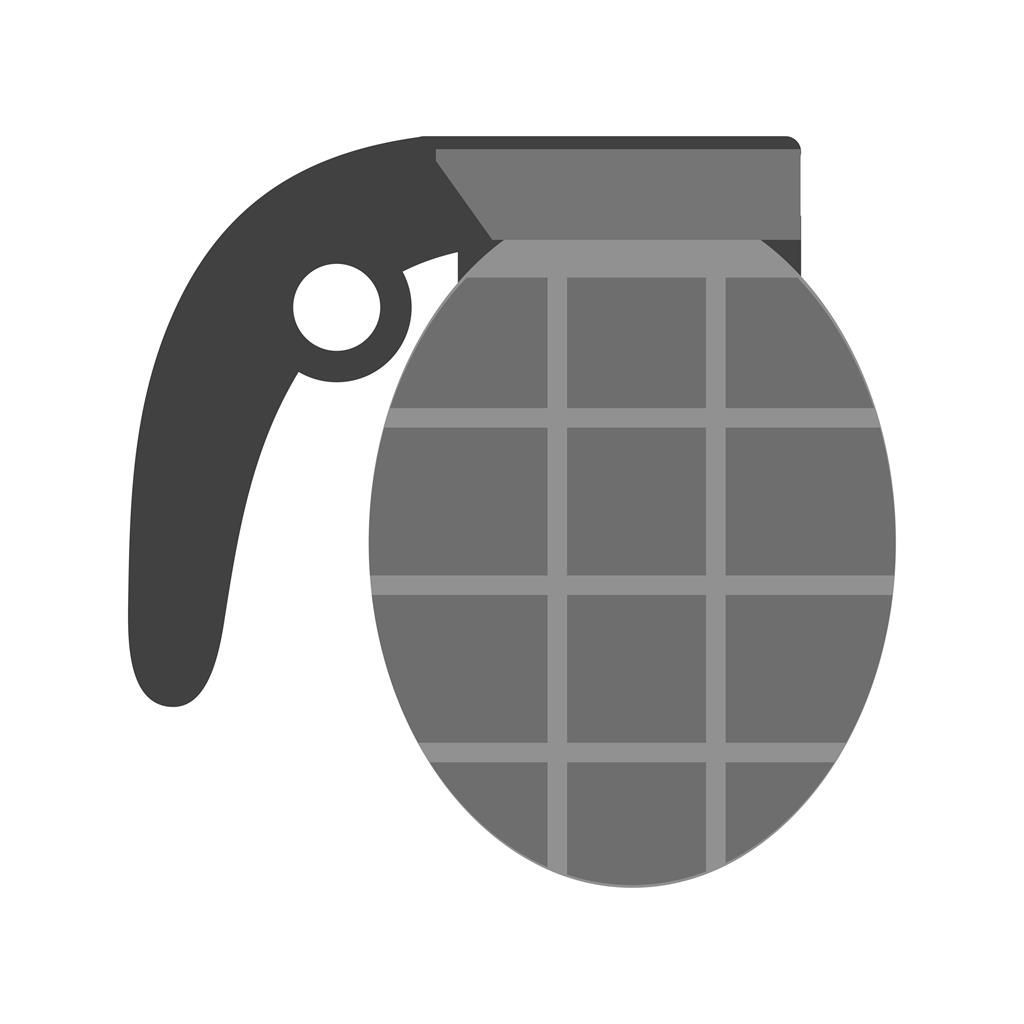 Bomb I Greyscale Icon - IconBunny
