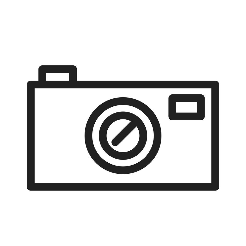 Camera Line Icon - IconBunny