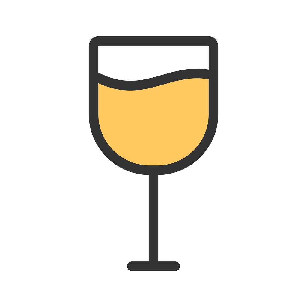Goblet Line Filled Icon - IconBunny