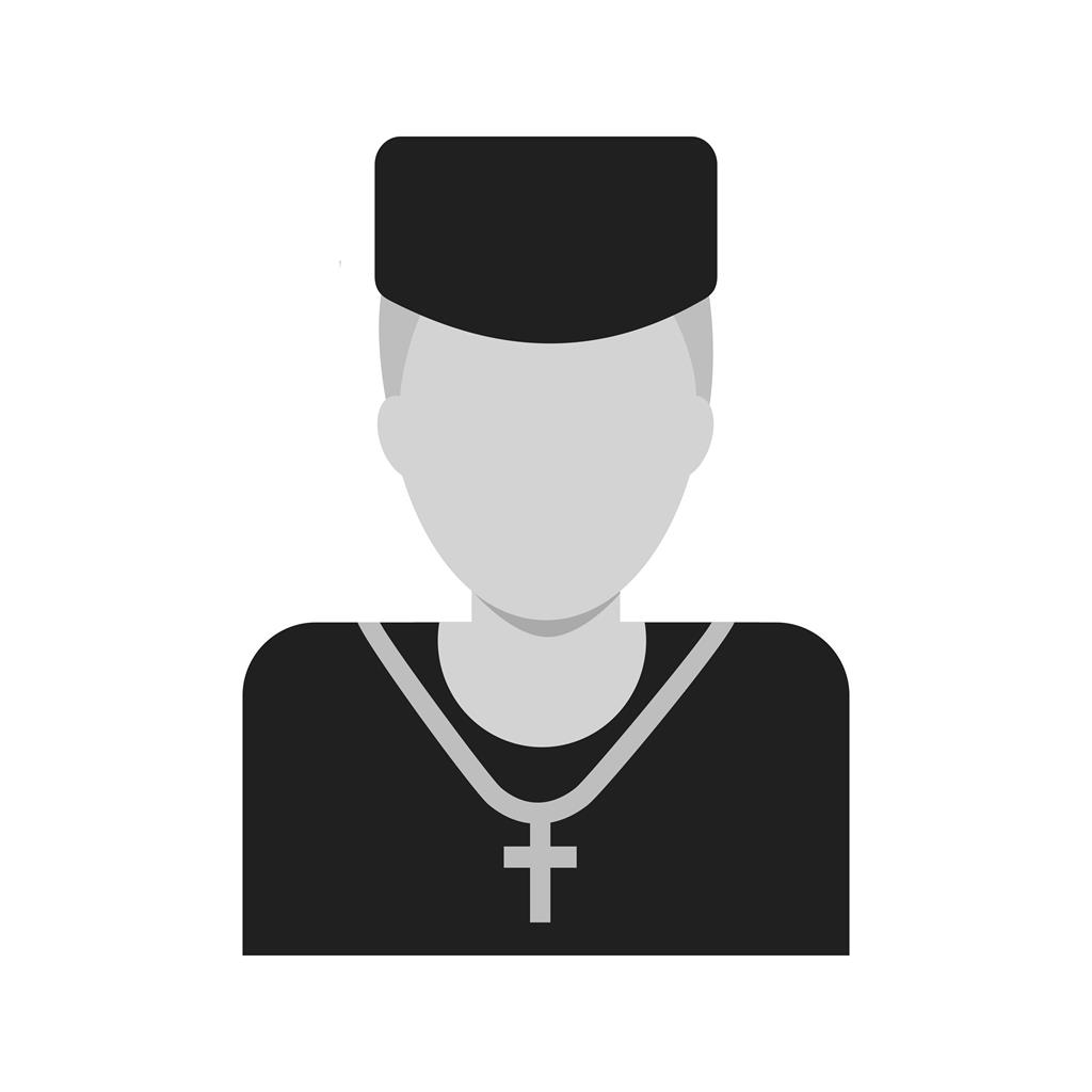 Priest Greyscale Icon - IconBunny