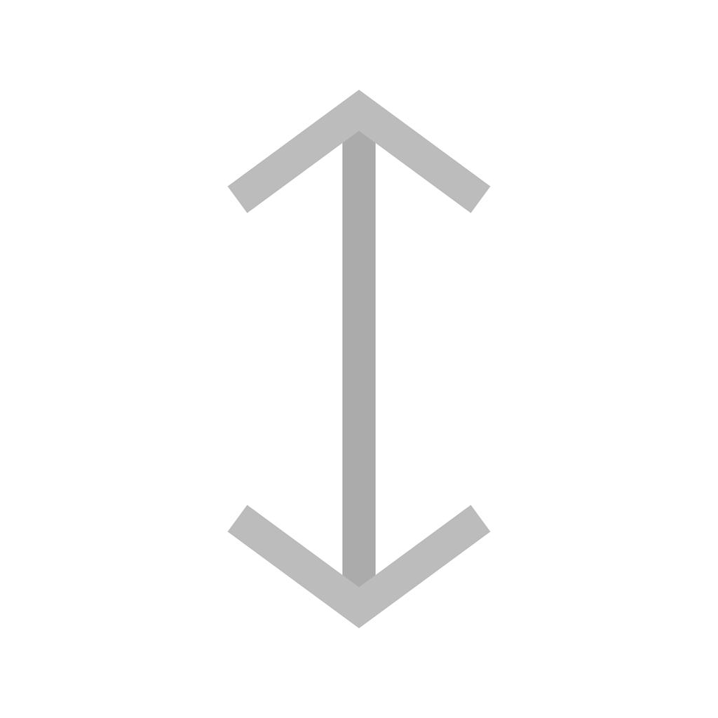 Up-Down Greyscale Icon