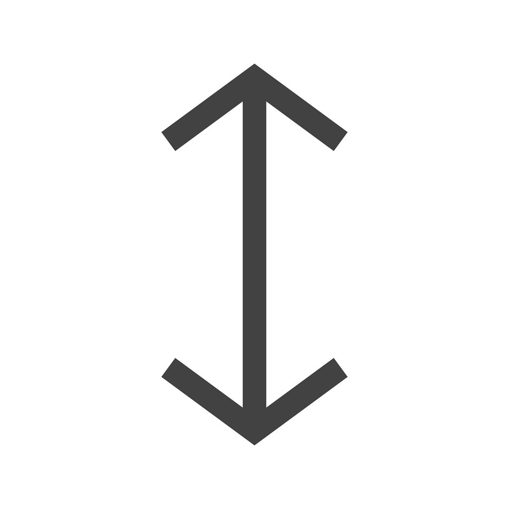 Up-Down Glyph Icon