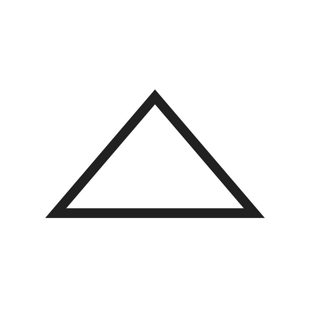 Triangle Arrow Up Line Icon