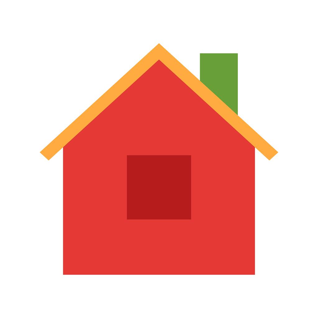 Home Flat Multicolor Icon