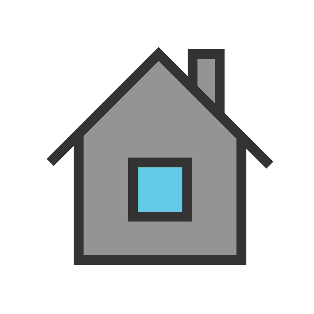 Home Line Filled Icon