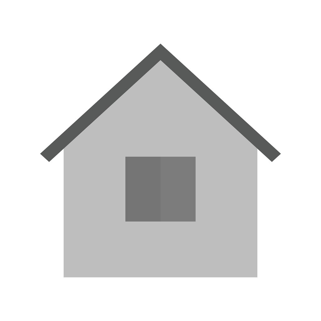 Home II Greyscale Icon