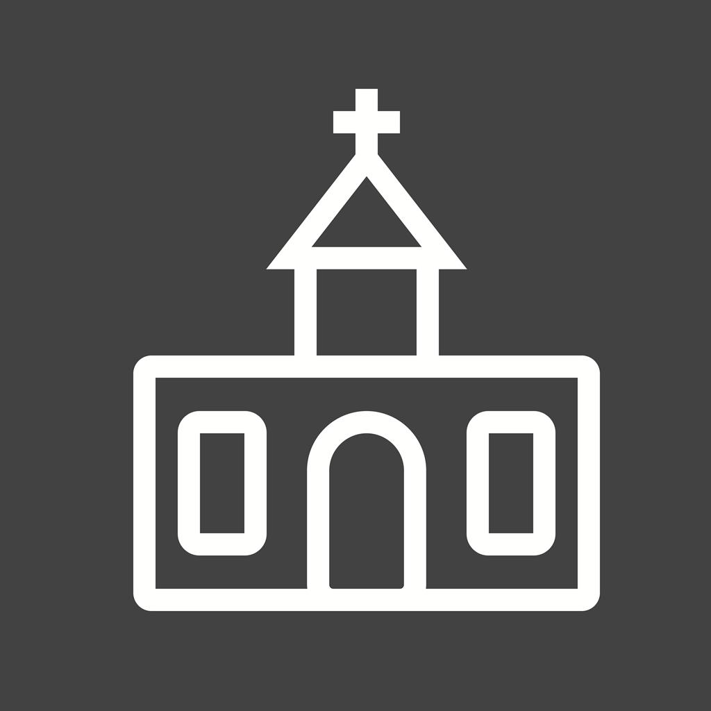 Church Line Inverted Icon