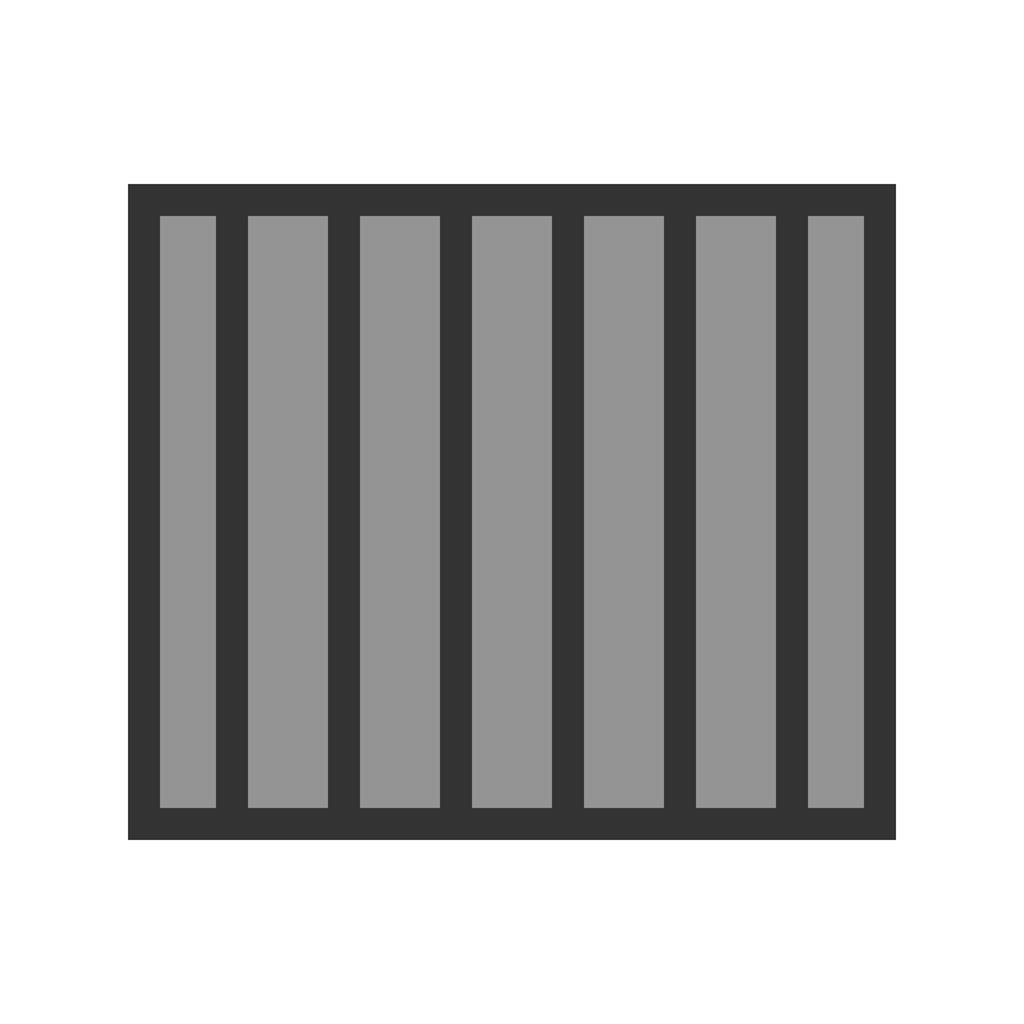 Prison Line Filled Icon