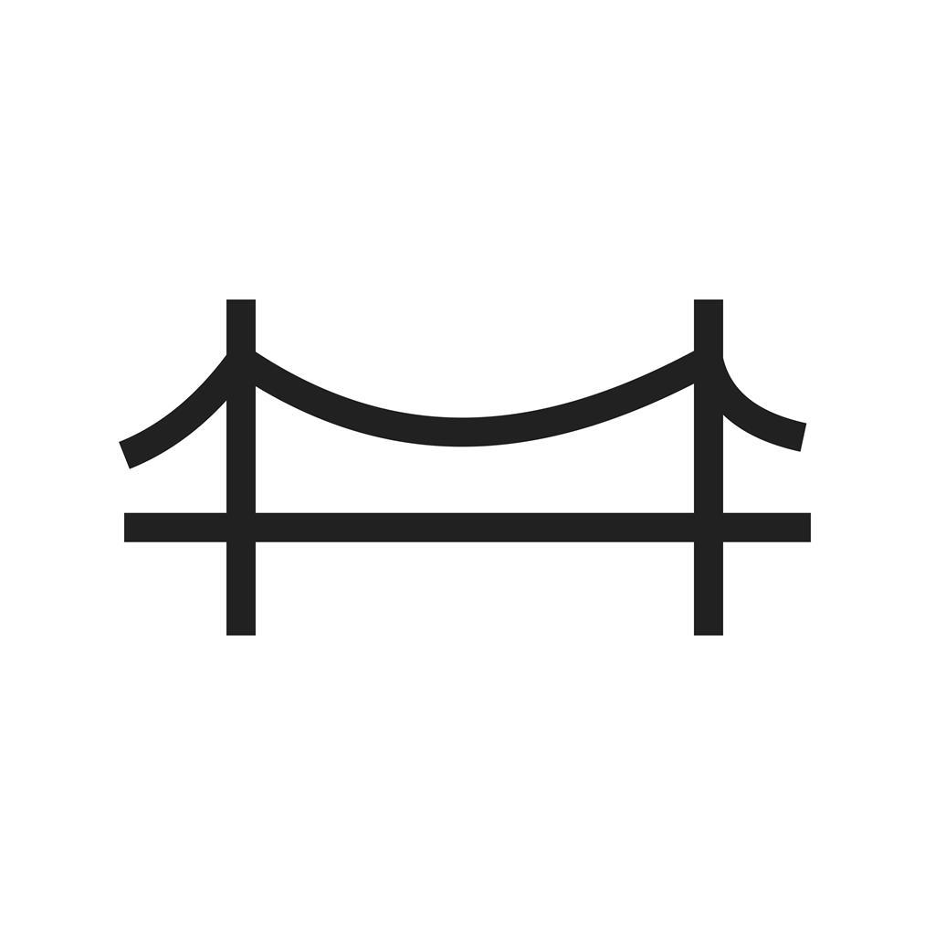 Bridge Line Icon
