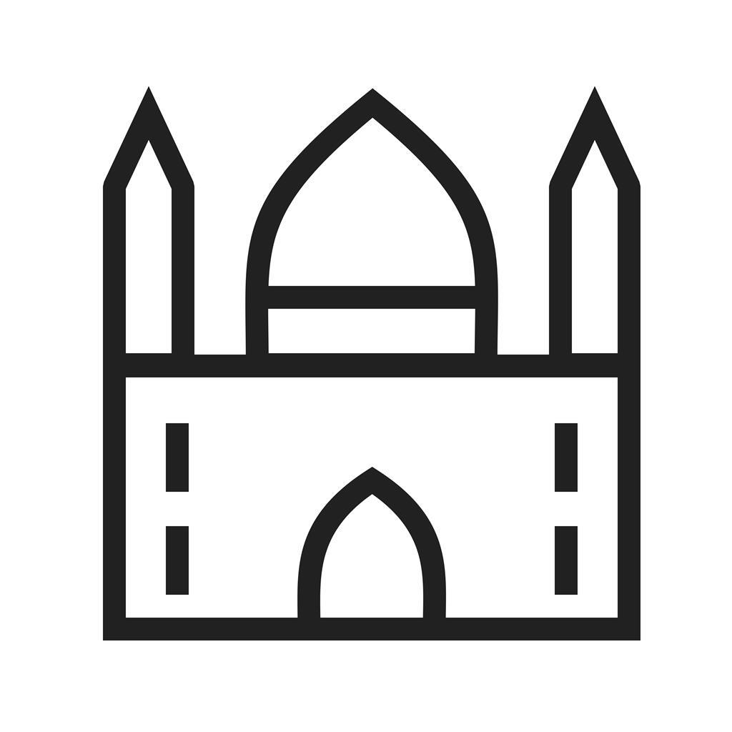 Mosque Line Icon