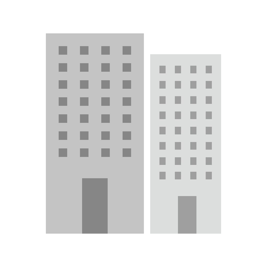 Offices Greyscale Icon