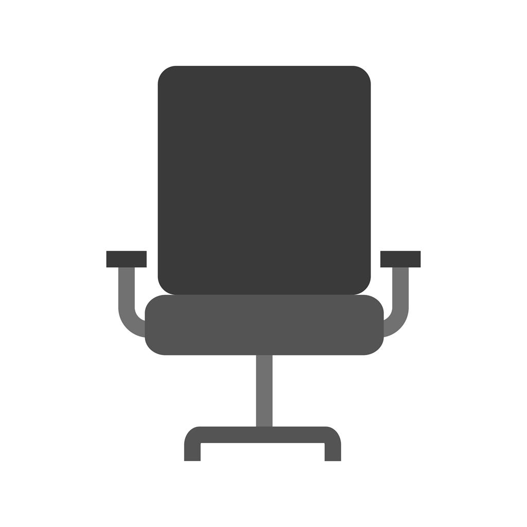 Chair Greyscale Icon