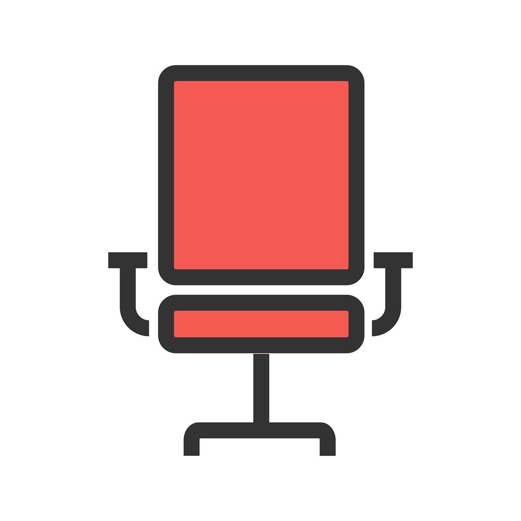 Chair Line Filled Icon