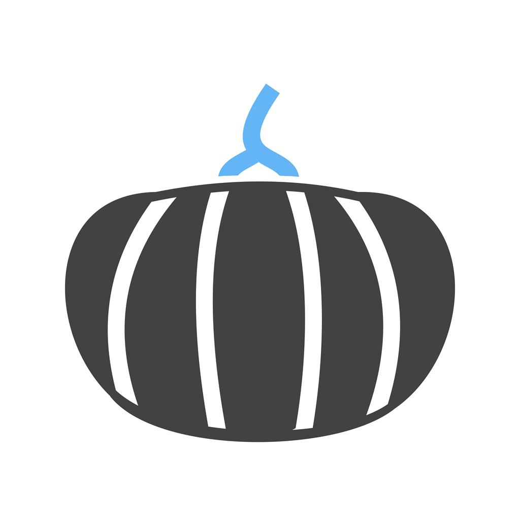 Pumpkin Blue Black Icon