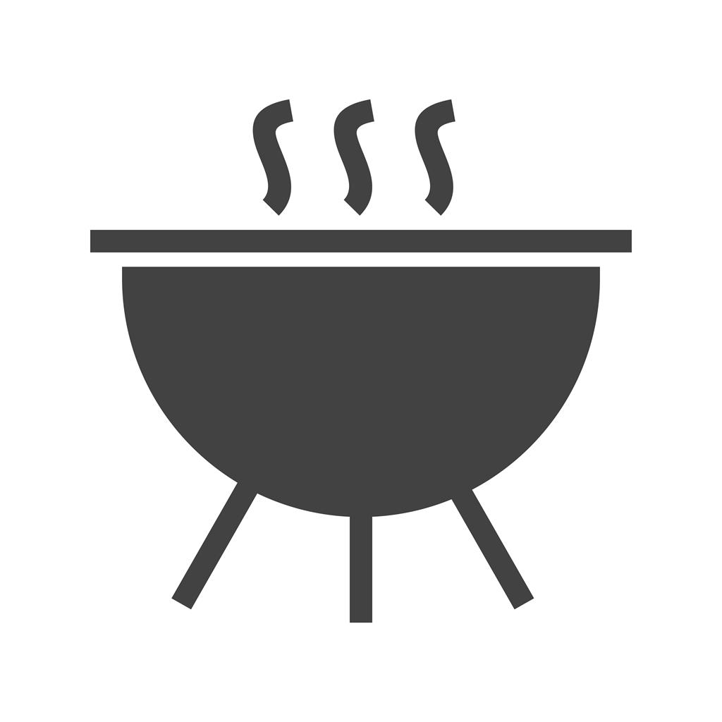 Cooking Pot Glyph Icon