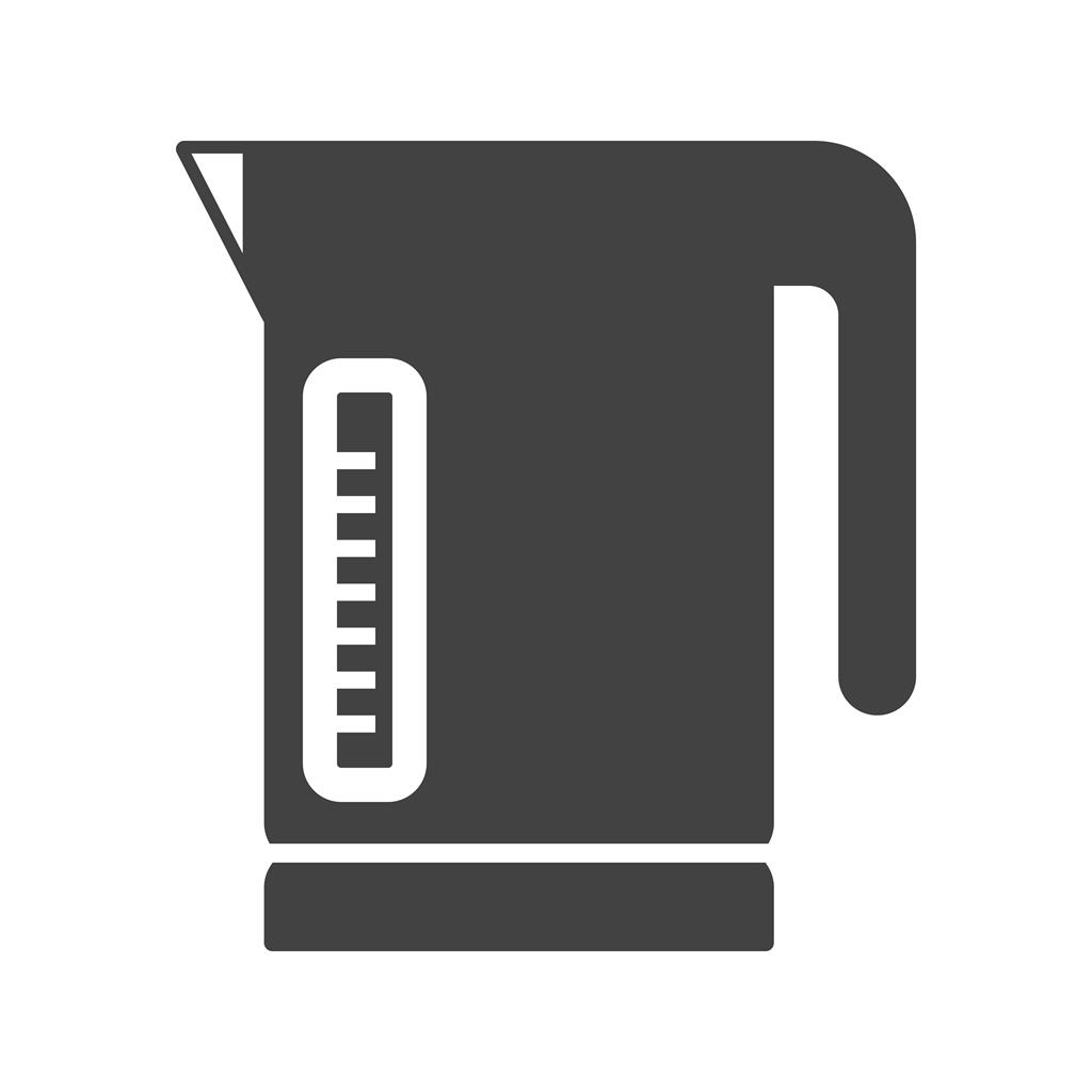 Electric Kettle Glyph Icon