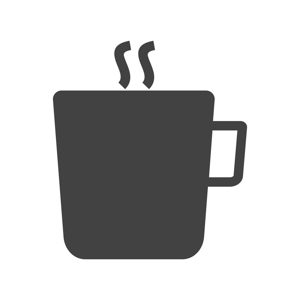 Tea Mug Glyph Icon