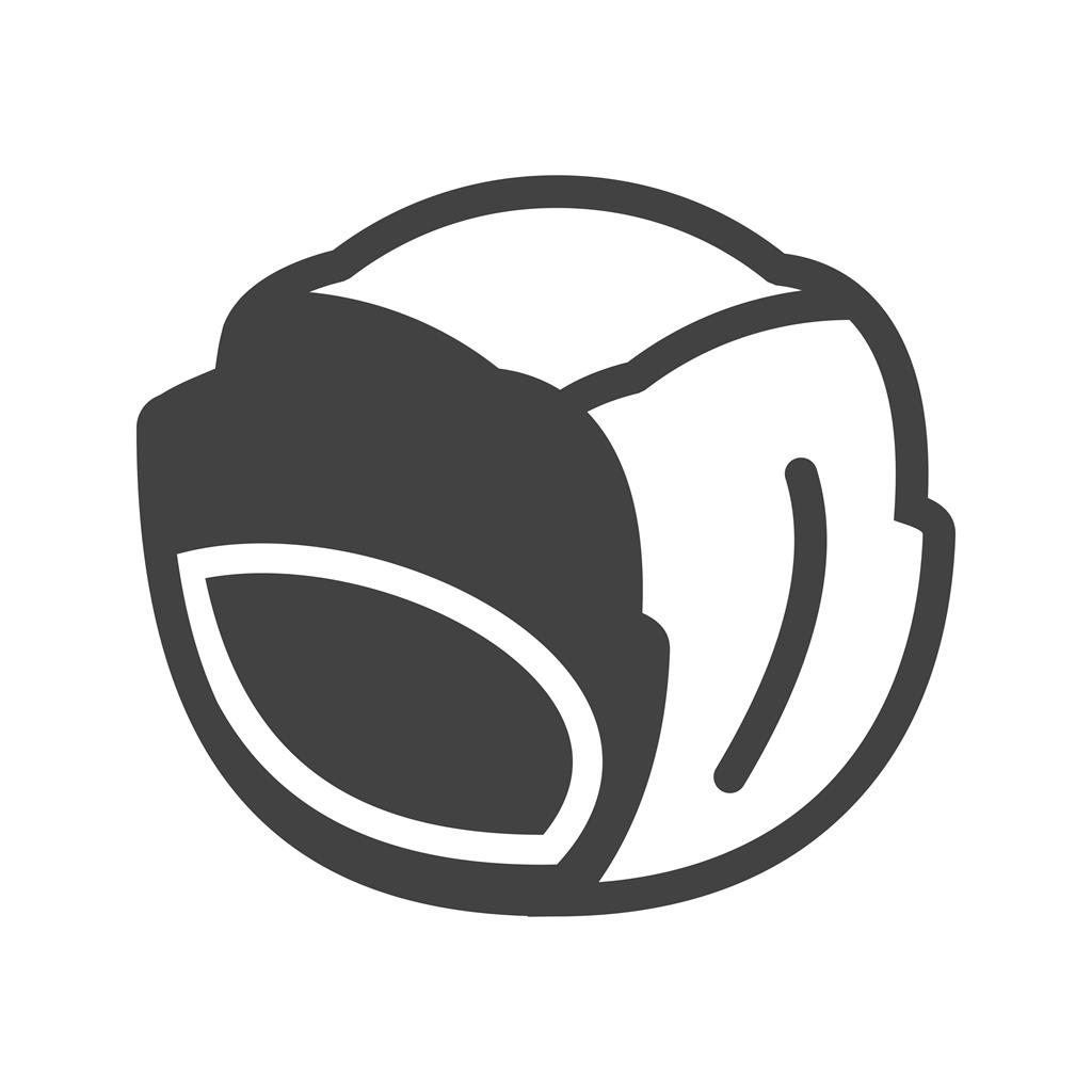 Cabbage Glyph Icon