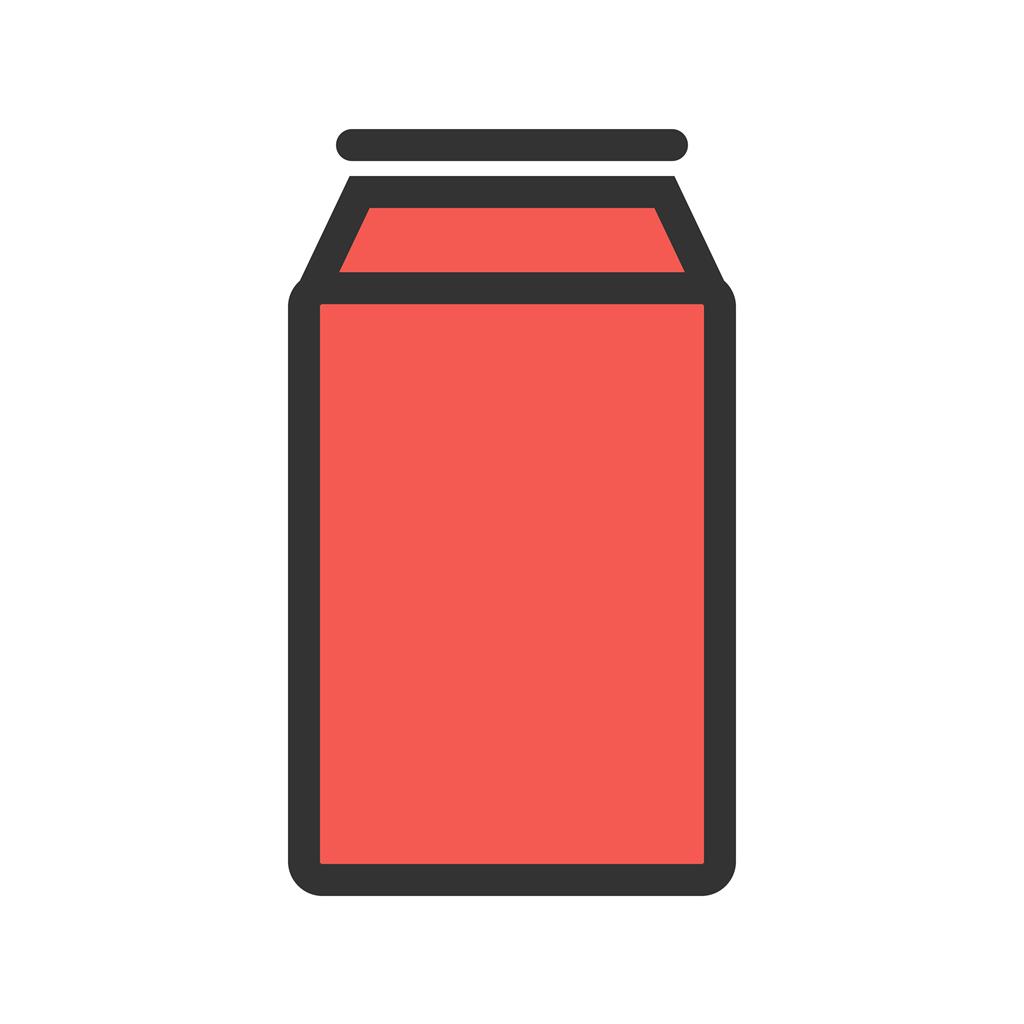 Soda Can Line Filled Icon