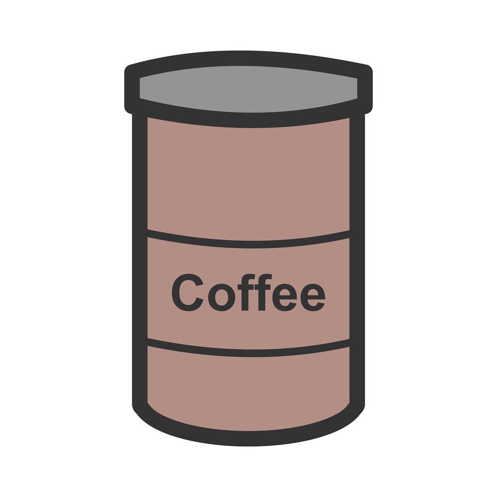 Coffee bottle Line Filled Icon