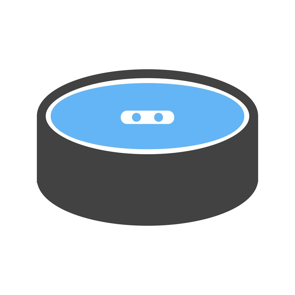 Canned Food Blue Black Icon